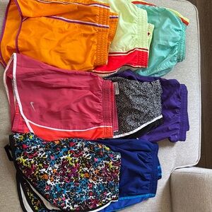 Nike Dri-FIT Athletic Shorts in Cream